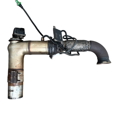 Injector pipe with exhaust pipe | 18345, 18280 | Magni