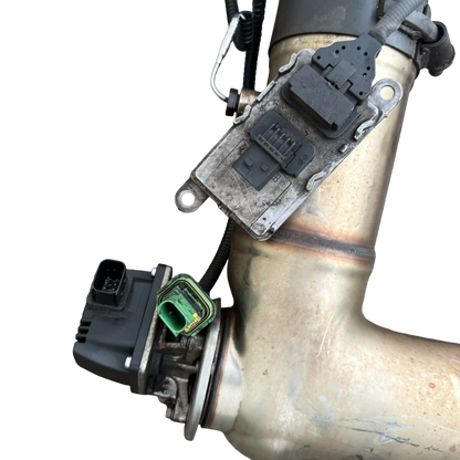 Injector pipe with exhaust pipe | 18345, 18280 | Magni