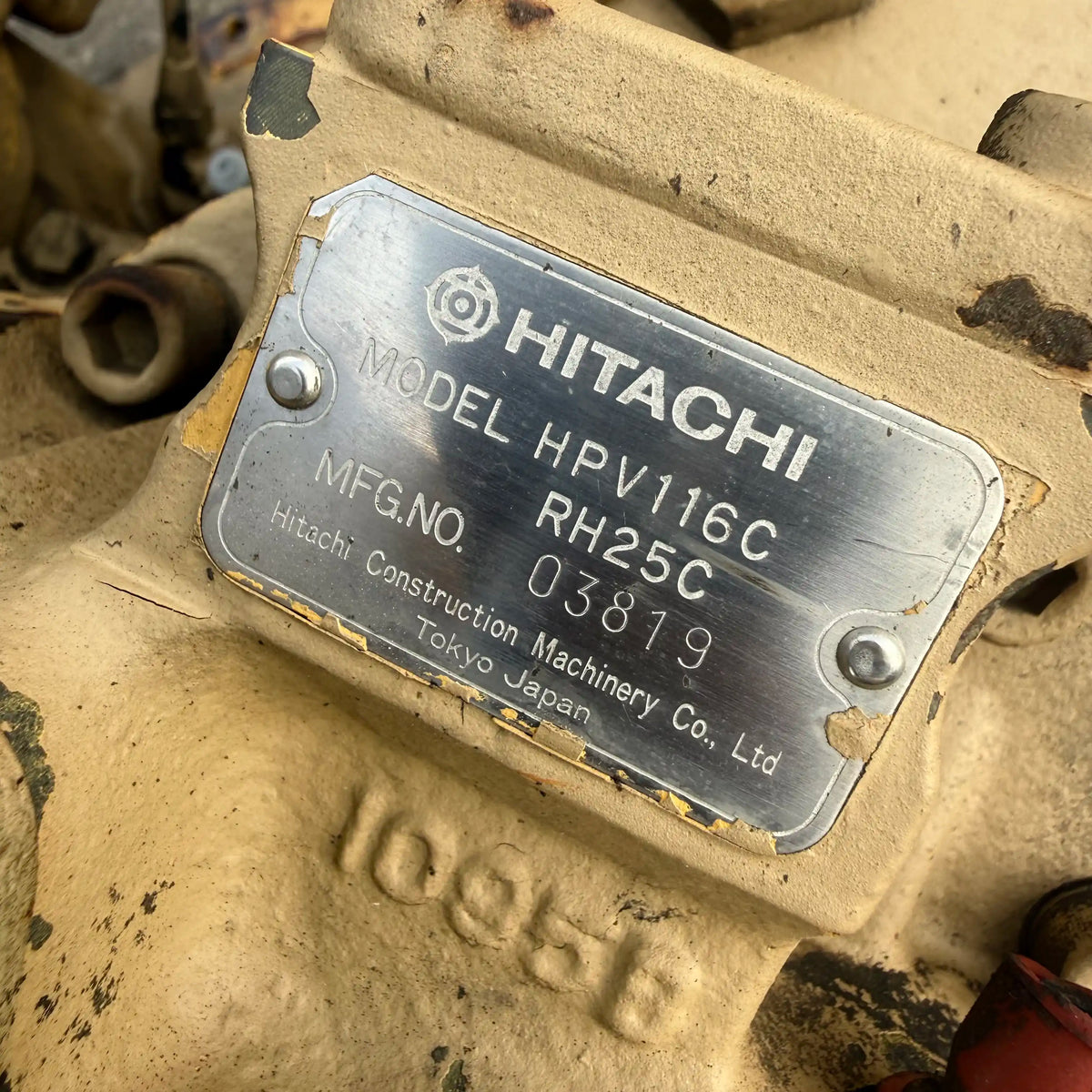 Pump assembly | Fiat Hitachi 220LC.3