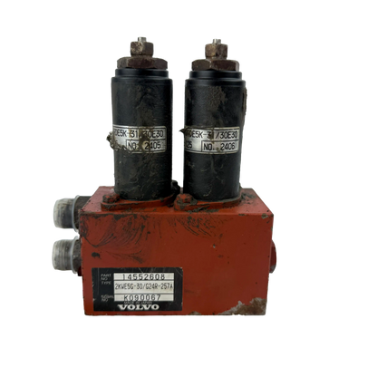 Block with electric solenoid valves | 14552608 | Volvo EC360CL