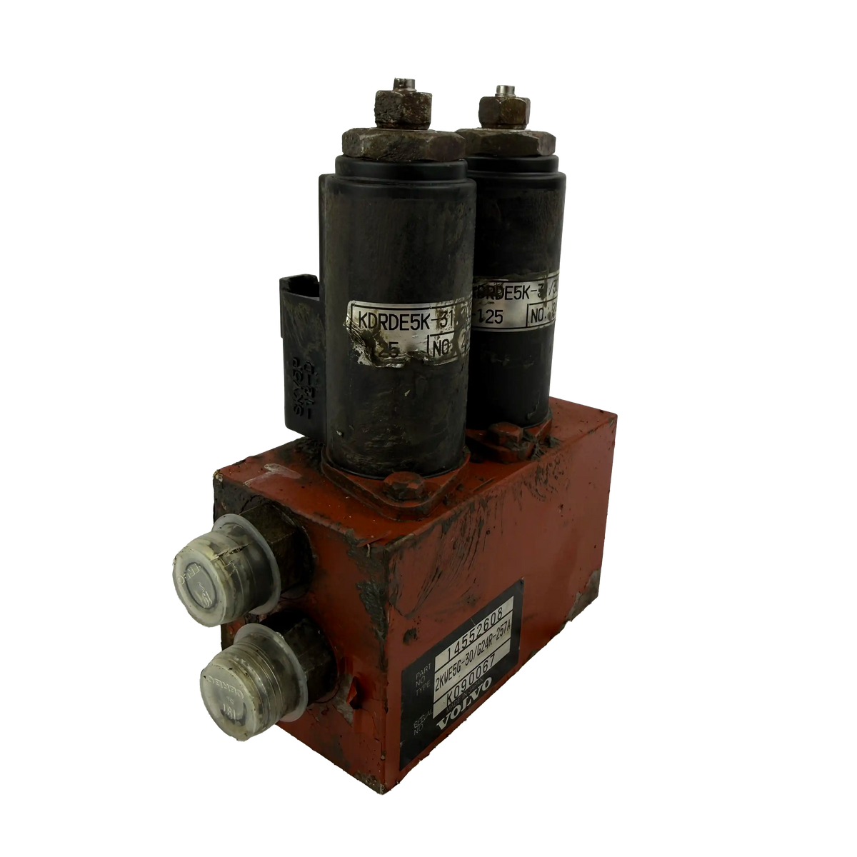 Block with electric solenoid valves | 14552608 | Volvo EC360CL