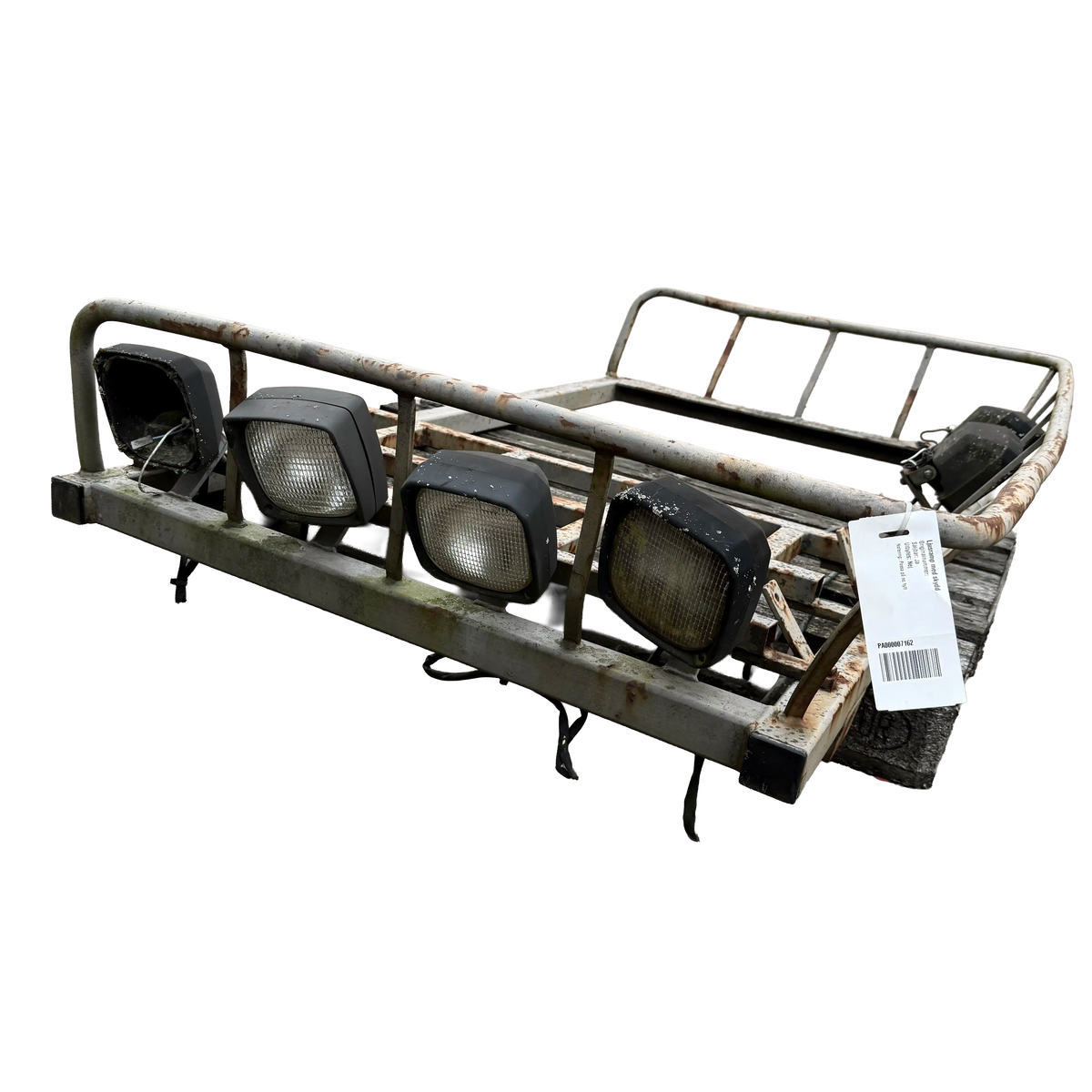 Light bar with guard