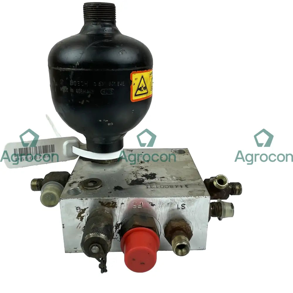 Block med ackumulator | 1148-00131 14531096 Hydraulventil