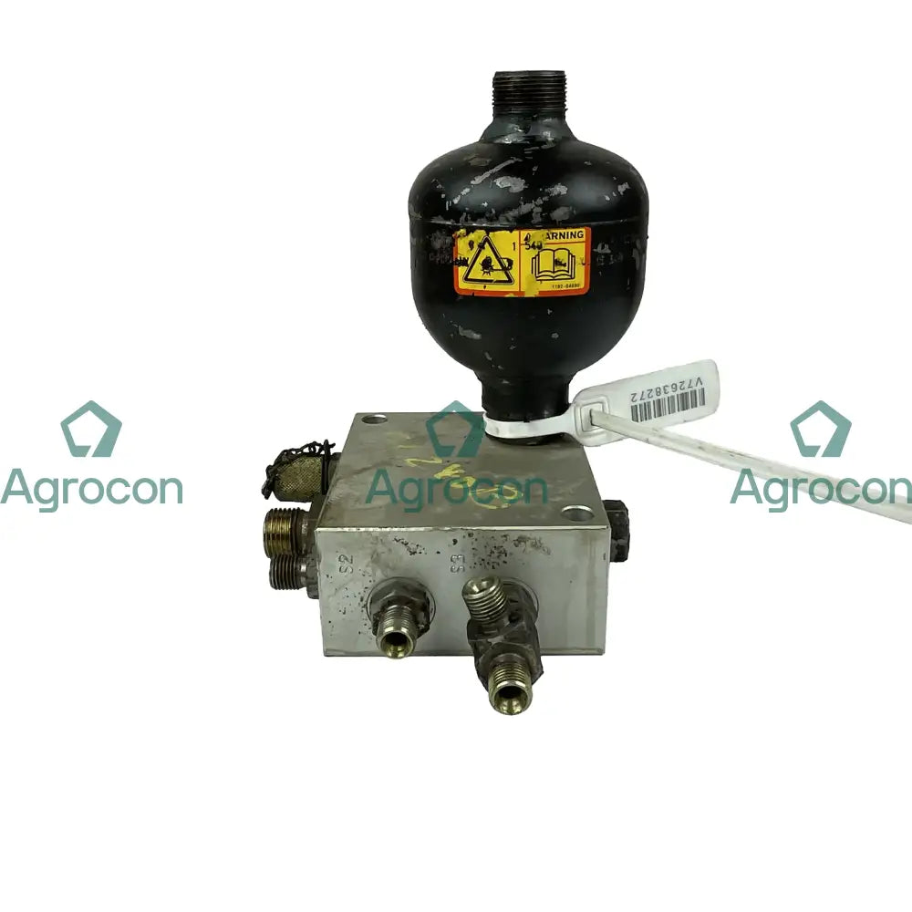Block med ackumulator | 1148-00131 14531096 Hydraulventil