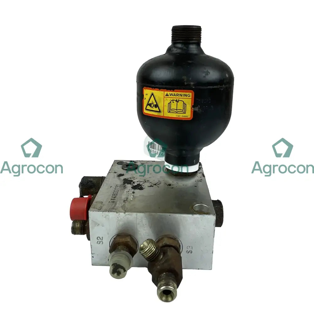 Block med ackumulator | 1148-00131 14531096 Hydraulventil
