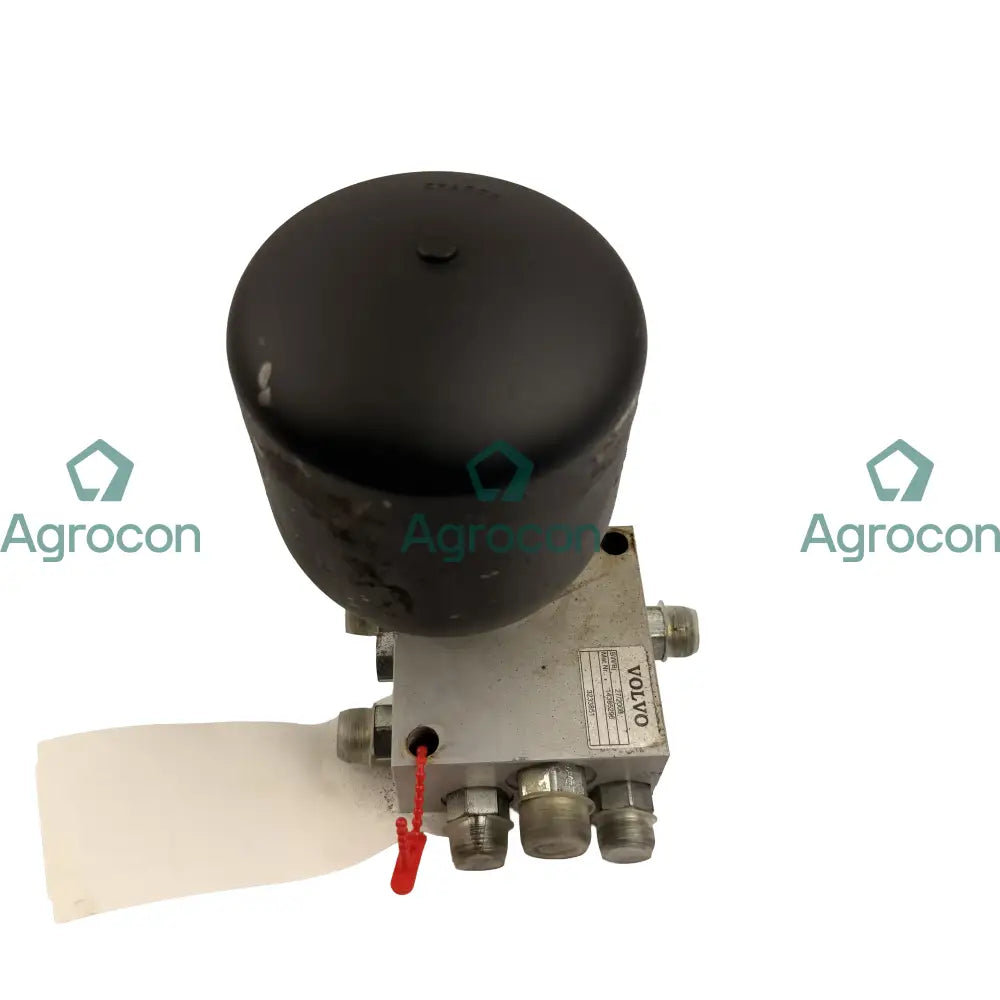 Block med tryckackumulator | 14385296 | Volvo EW160C Hydraulventil