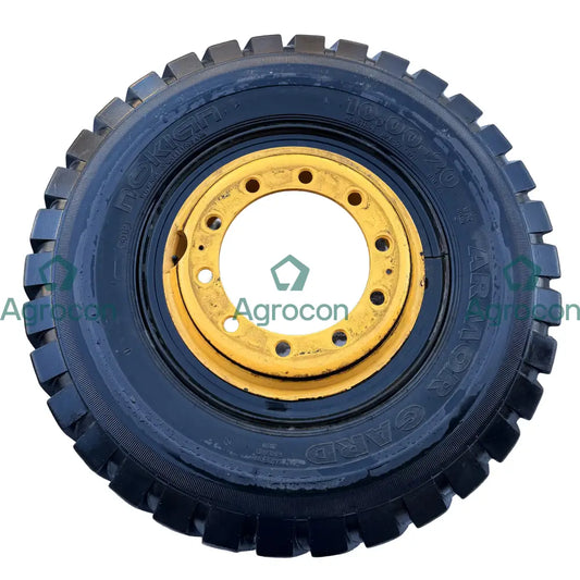 Däck på fälg 10,00-20 Fälg och däck