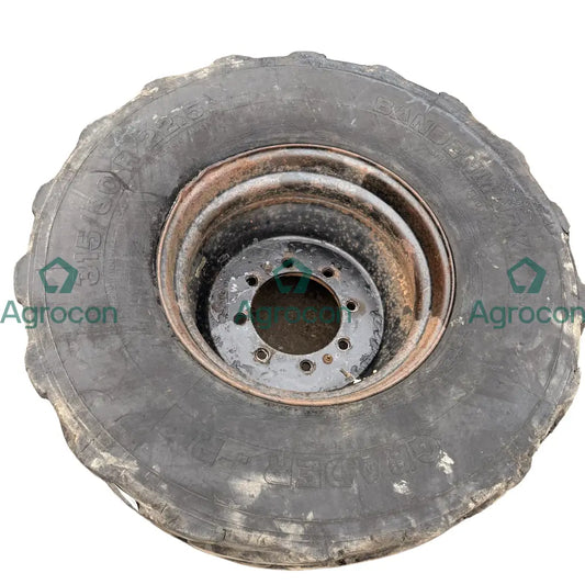 Däck på fälg. dubbelmontage 315/80r22,5 | JCB JS130W Fälg och däck