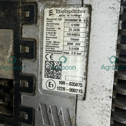 Dieselvärmare | 14606004 | Volvo EC480EL - Bränslesystem Klimatanläggning
