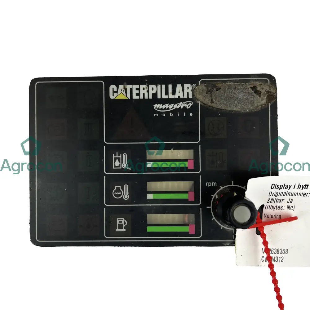 Display i hytt | 143-6855 | Cat M312 Hyttdelar
