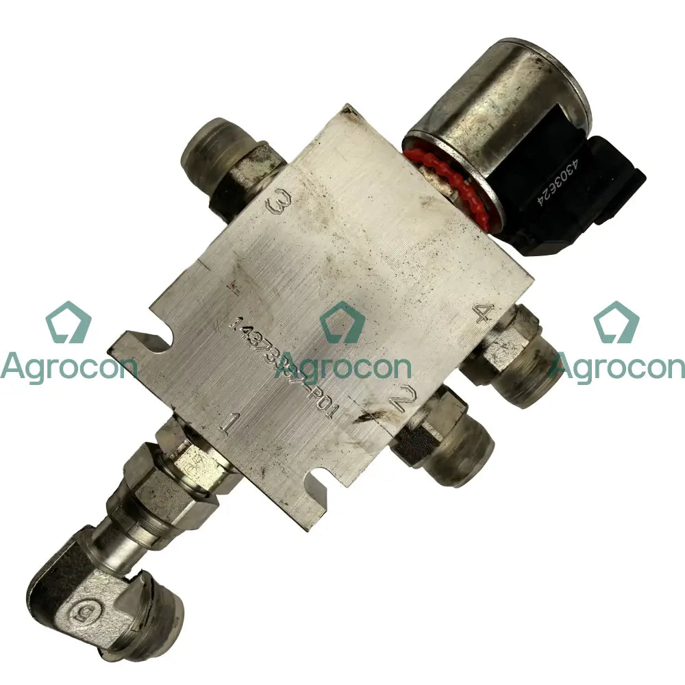 Elmagnetsblock | 143733697 | Volvo EW160C Hydraulventil