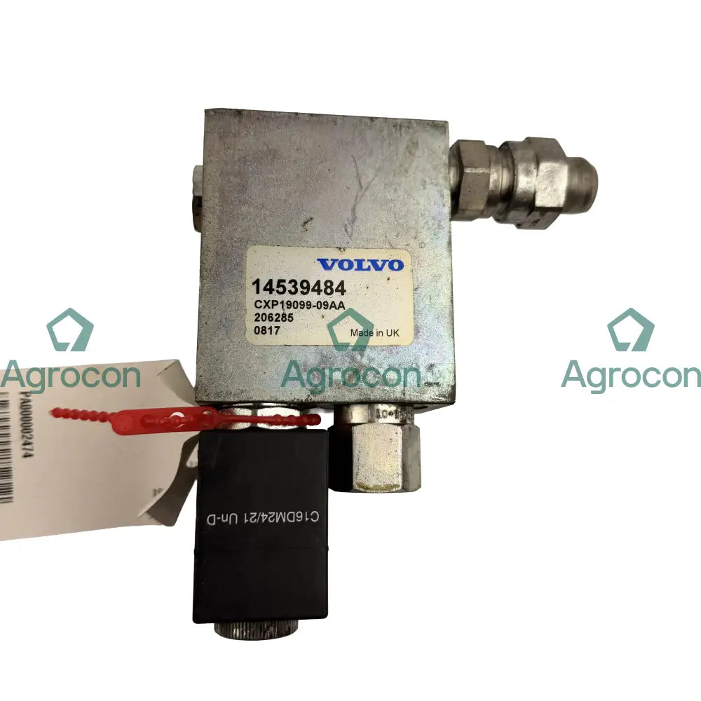 Elmagnetsblock | 14539484 | Volvo EW160C - Hydraulventil