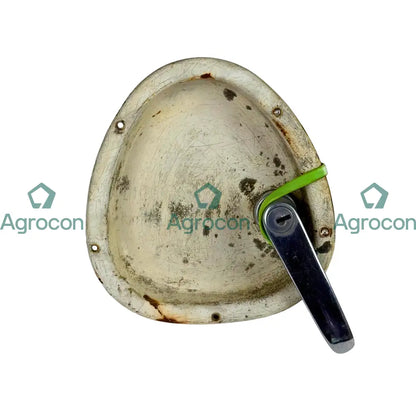 Handtag med lås och handtagsskål | 14040222 14040400 | Åkerman H10B Karosseri