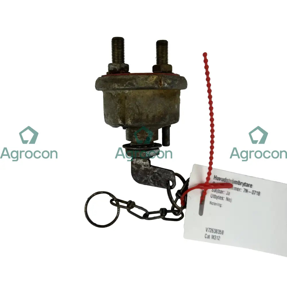 Huvudströmbrytare | 7N-0718 | Cat M312 Elsystem