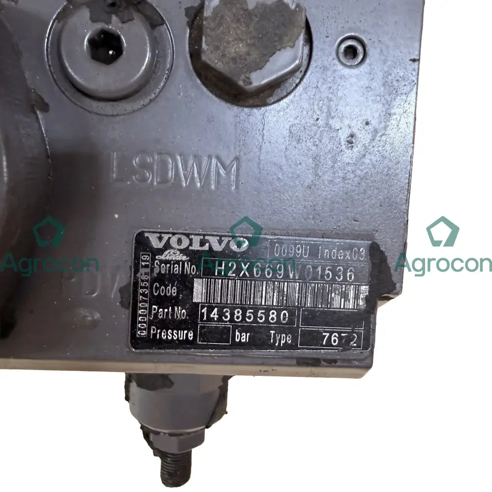 Huvudventilblock utbytes | 14385580 | Volvo EW160C - Hydraulventil