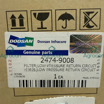 Hydraulfilter | 2474-9008 - Hydraulventil