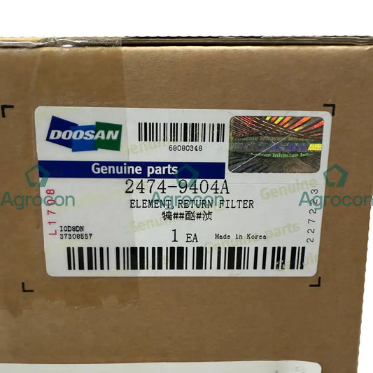 Hydraulfilter | 2474-9404A Hydraulventil