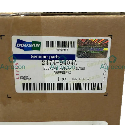 Hydraulfilter | 2474-9404A Hydraulventil