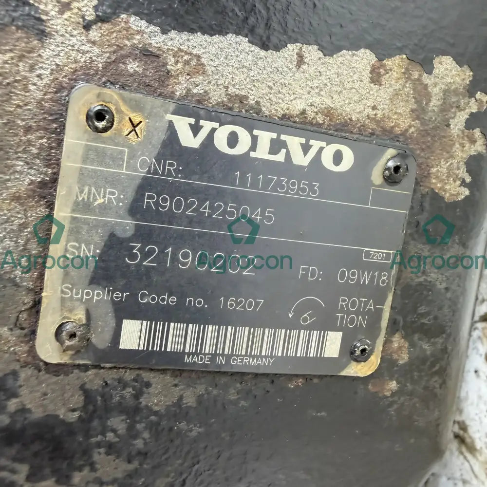 Hydraulpump p2 | 11173953 | Volvo L110F - Hydraulpump