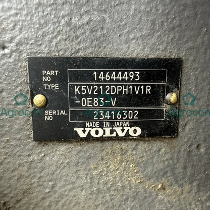 Hydraulpump utbytes | 14644493 | Volvo EC480EL - Hydraulpump