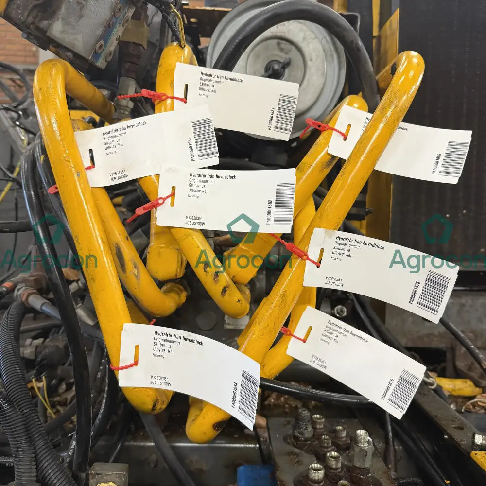 Hydraulrör från huvudblock | JCB JS130W - Hydraulrör/slang
