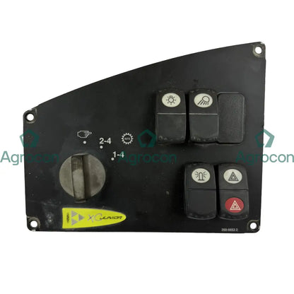 Kontrollpanel med strömbrytare | 268-6653 | Cat IT38H Hyttdelar