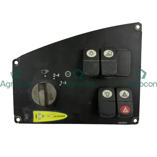 Kontrollpanel med strömbrytare | 268-6653 | Cat IT38H Hyttdelar