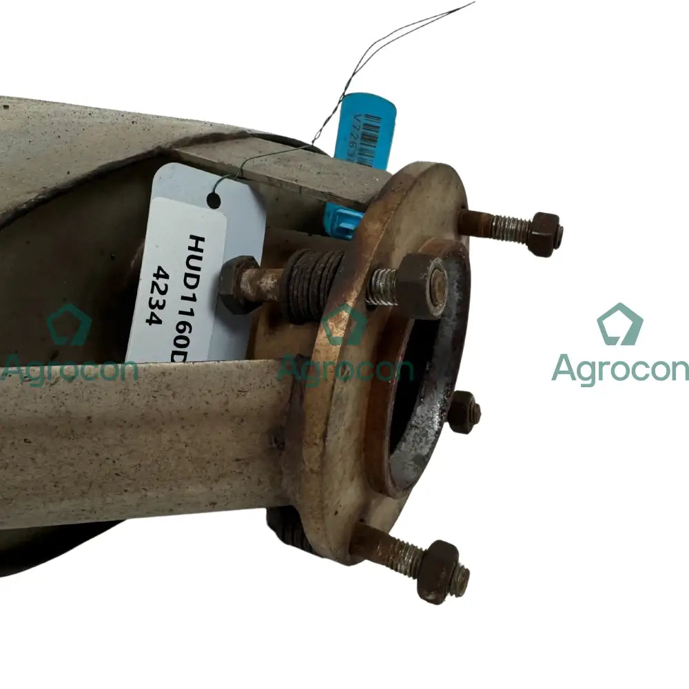Ljuddämpare i rostfritt | Huddig 1160D Insug/avgas