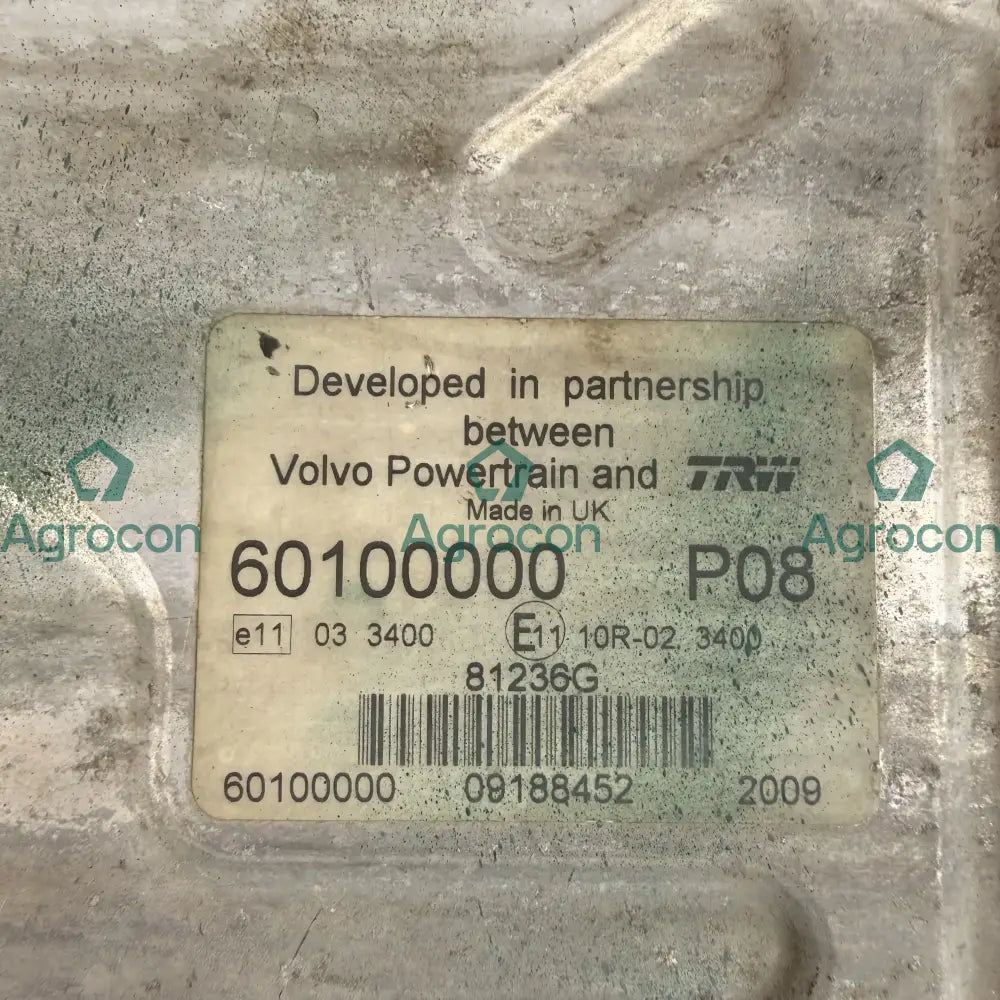 Motor ecu | 60100000 | Volvo L110F - Elsystem
