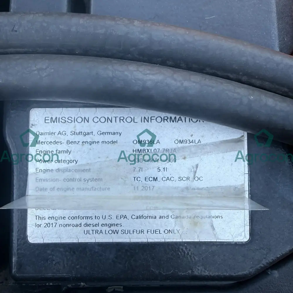 Motor om934lae4 mercedes-benz utbytes | 08898 | Magni RTH6.35 - Motor
