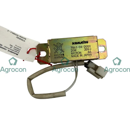 Motstånd resistor | 7861-94-2000 | Komatsu PC240NLC-8 - Elsystem