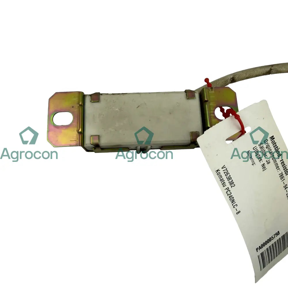 Motstånd resistor | 7861-94-2000 | Komatsu PC240NLC-8 - Elsystem