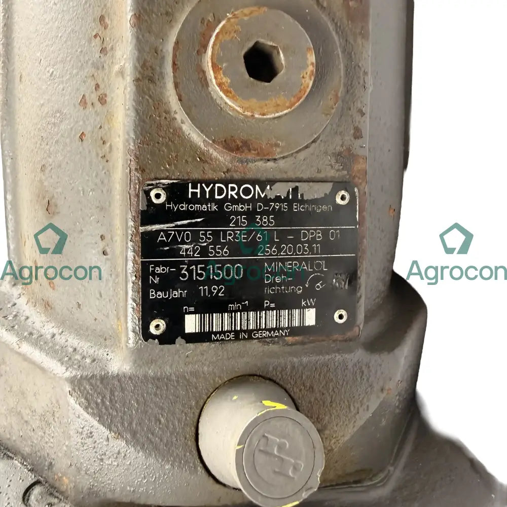 P2 pump | 14215385 | Åkerman EC200 Hydraulpump