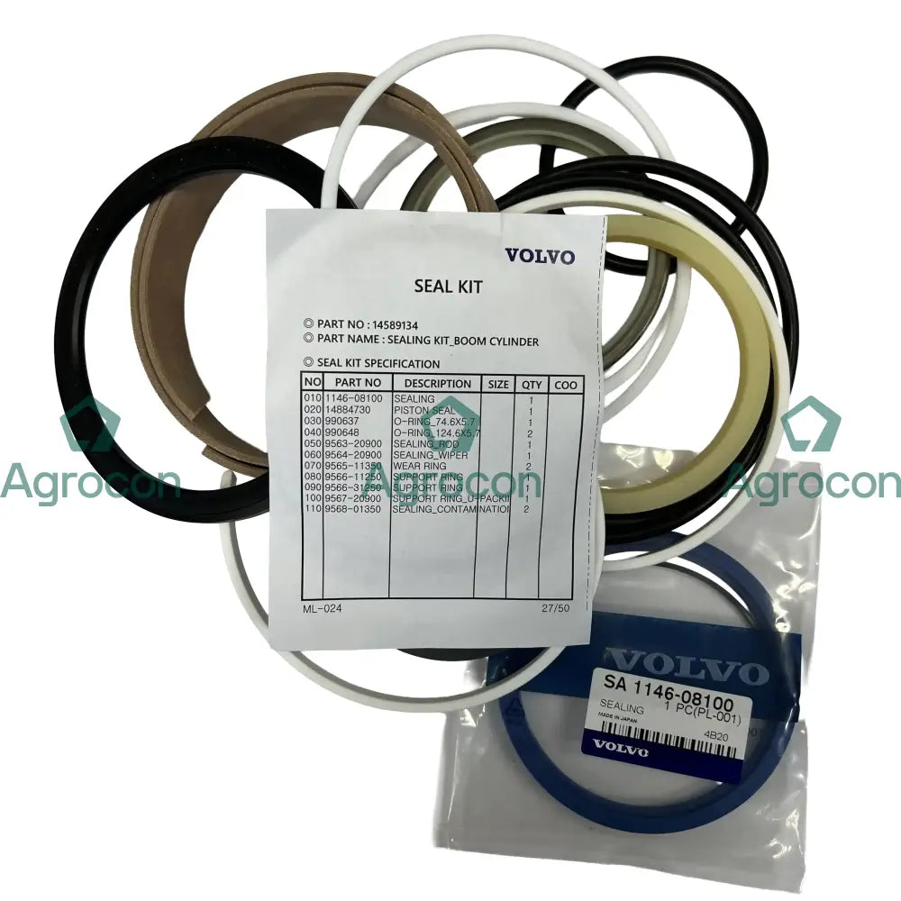 Packningssats | 14514455 14589134 - Hydraulcylinder