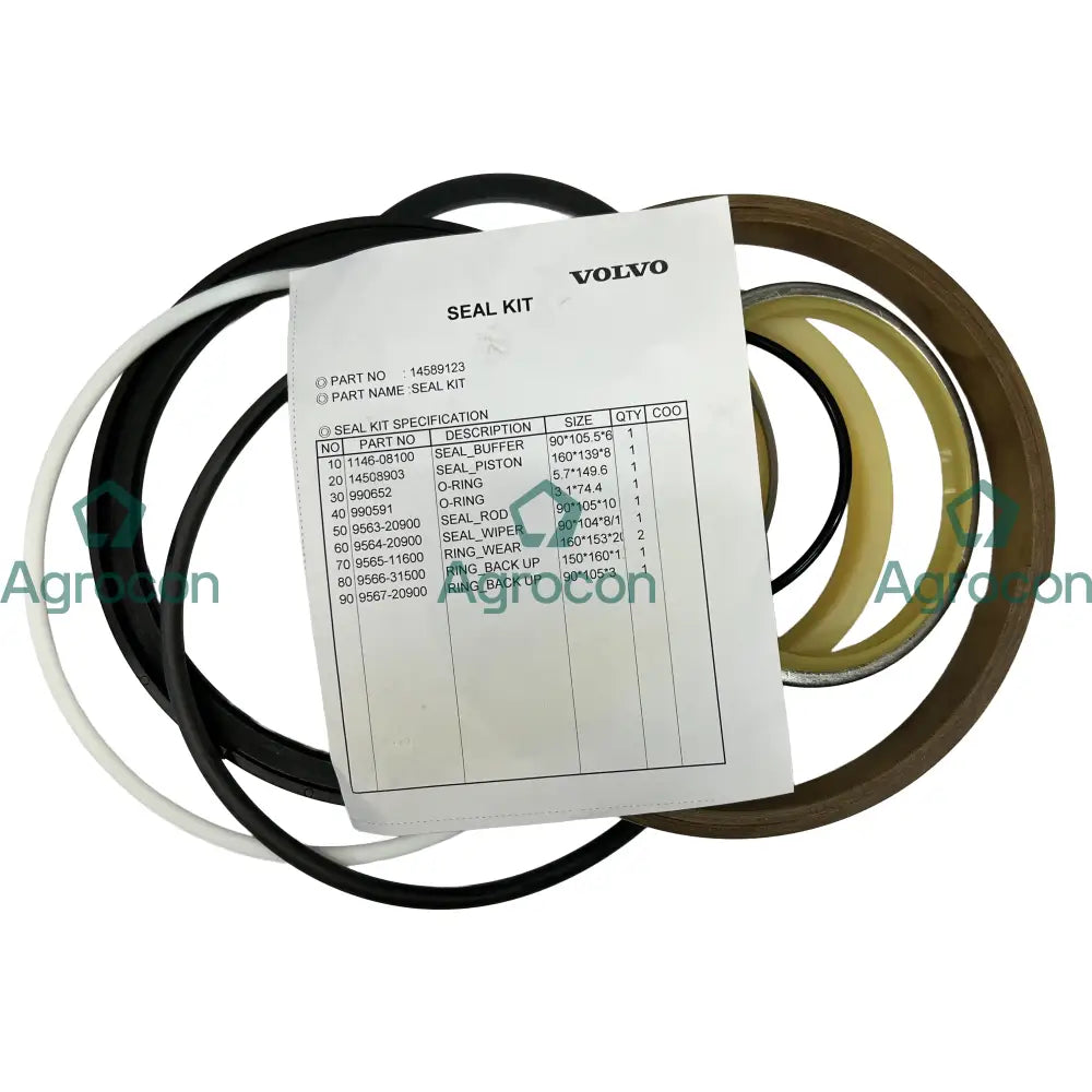 Packningssats | 14589123 14516934 Hydraulcylinder