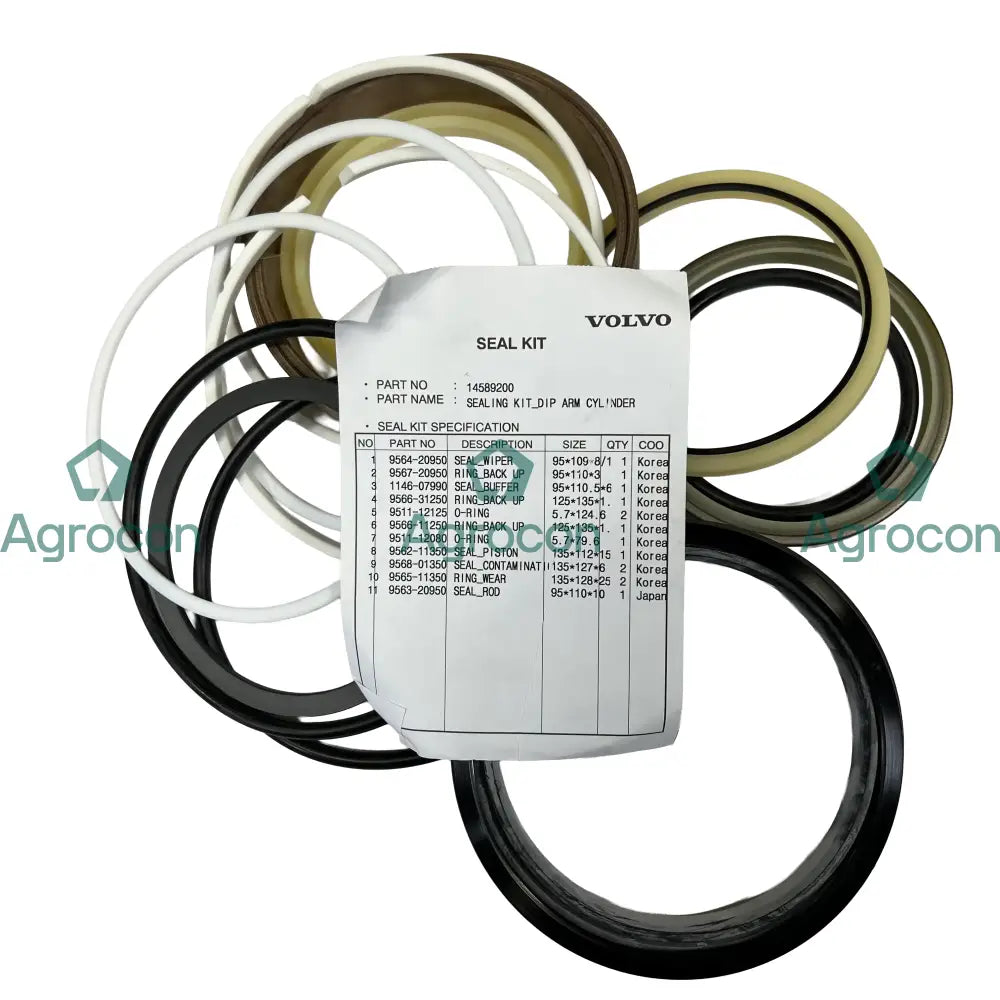 Packningssats | 8148-10051 14589200 Hydraulcylinder