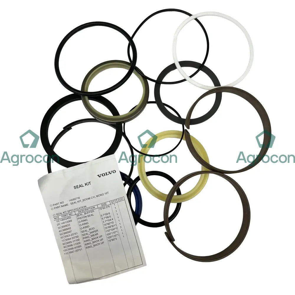 Packningssats bomcylinder | 14521926 14589716 Hydraulcylinder