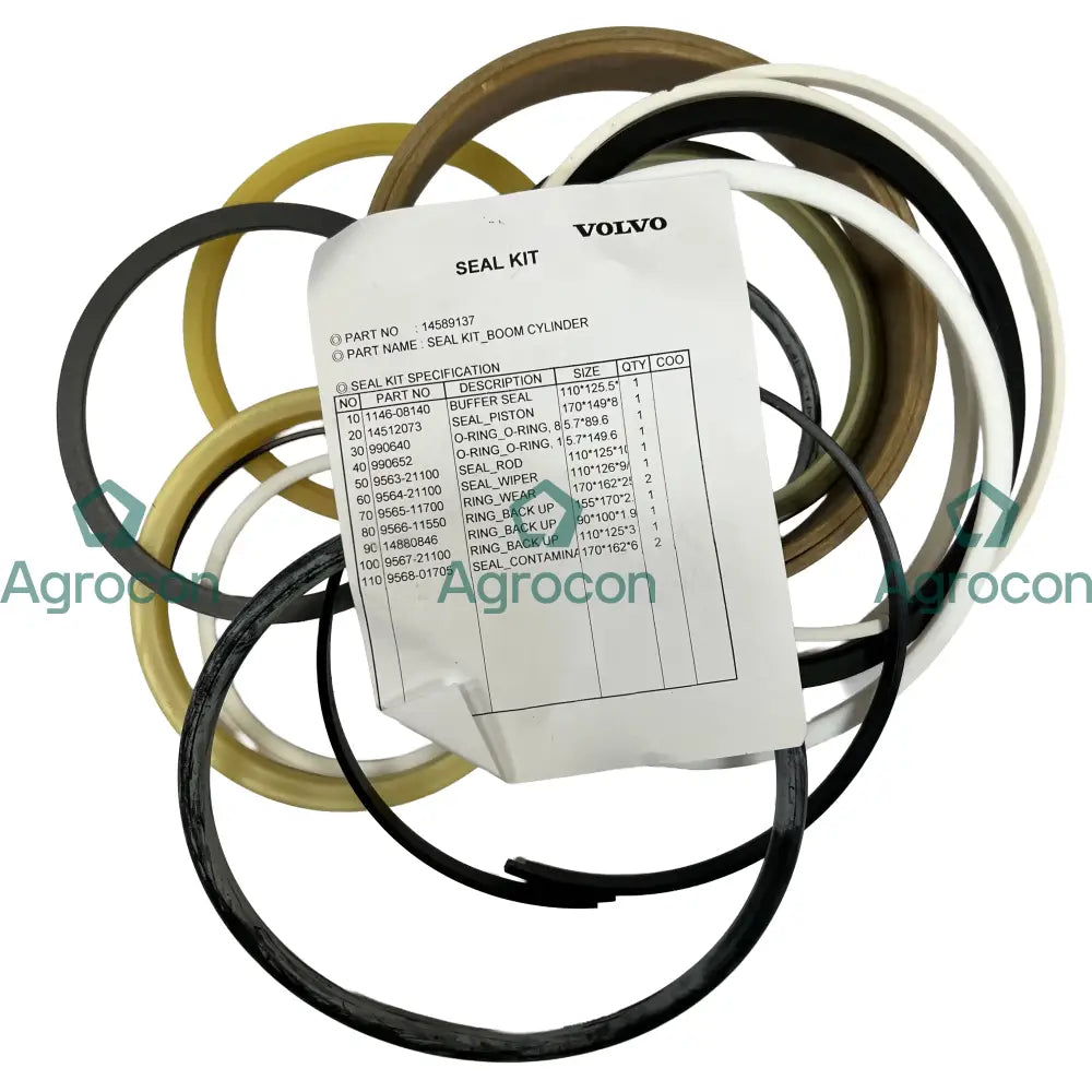 Packningssats bomvikcylinder | 14519359 14589137 - Hydraulcylinder