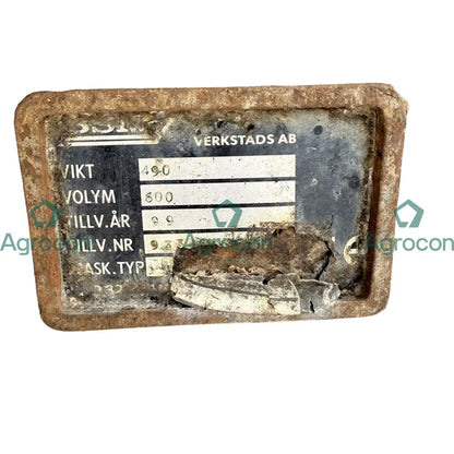 Planeringsskopa stel s60 Extra utrustning övrigt