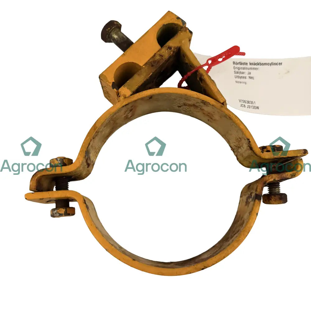 Rörfäste knäckbomcylinder | JCB JS130W - Hydraulrör/slang