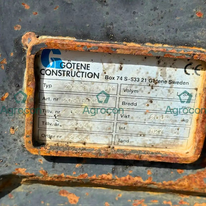 Snabbfäste b27 hydrauliskt | Hitachi ZX250LC-3 Grävaggregat