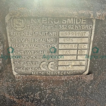 Snabbfäste s80 | Hitachi ZX280LC-3 Grävaggregat