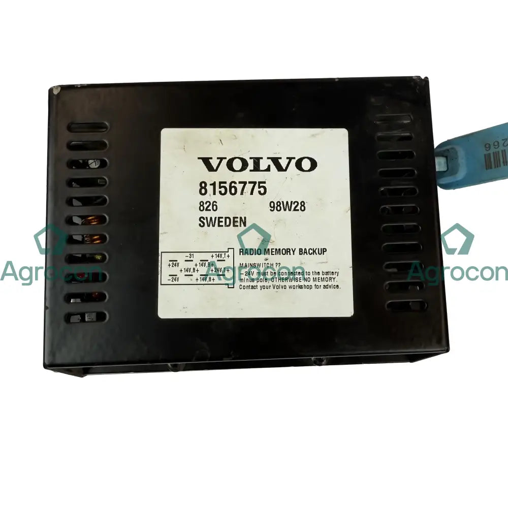 Spänningsomvandlare | 20427985 20455097 8156775 | Volvo L70C - Databox/kretskort Elsystem