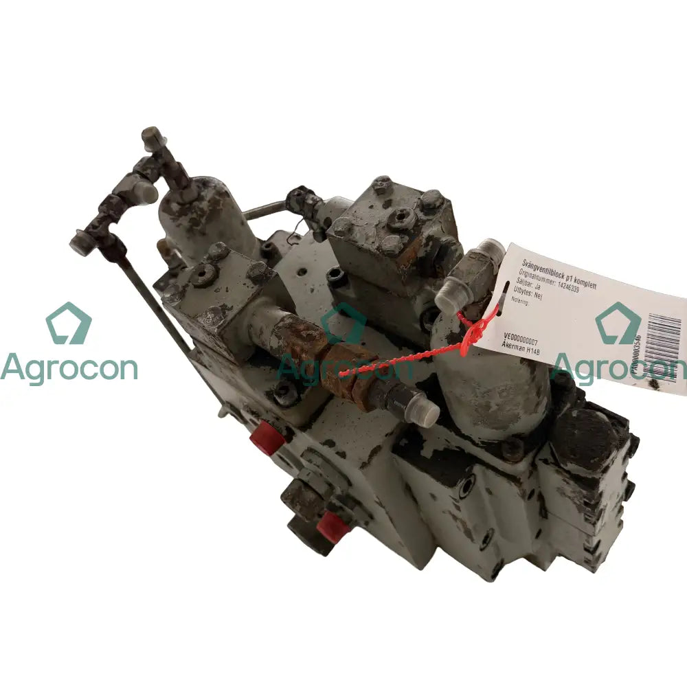 Svängventilblock p1 komplett | 14246339 | Åkerman H14B Hydraulventil