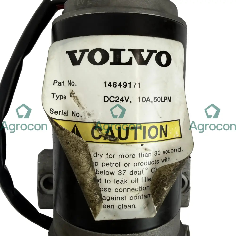 Tankningspump | 14649171 | Volvo EC480EL - Bränslesystem