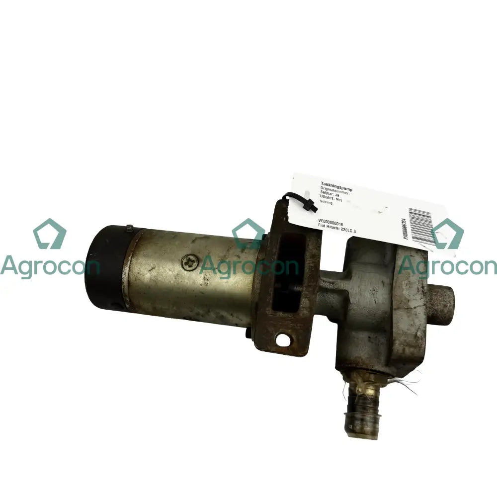 Tankningspump | Fiat Hitachi 220LC.3 - Bränslesystem