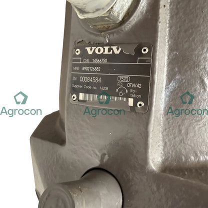 Transportmotor utbytes | 14385188 14566750 14603858 | Volvo EW160C Hydraulmotor