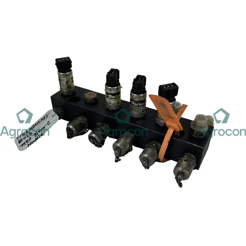 Tryckmätningsblock med givare | Huddig 1160D Hydraulventil