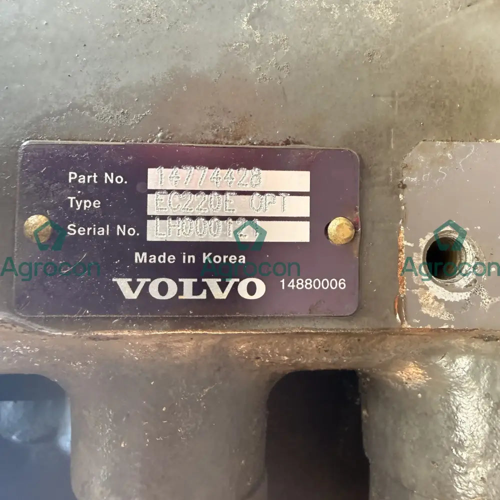 Ventilpaket | 14774428 | Volvo EC220EL - Hydraulventil